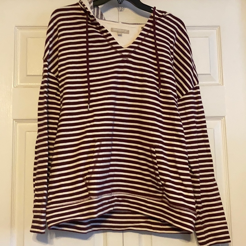 Banana Republic Striped Hoodie